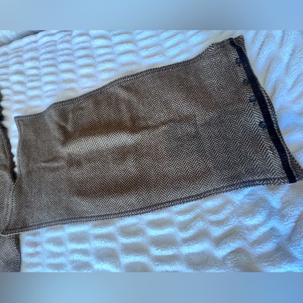 34 by 17 Vintage Ralph Lauren pillow covers wool soft material two - Picture 4 of 8